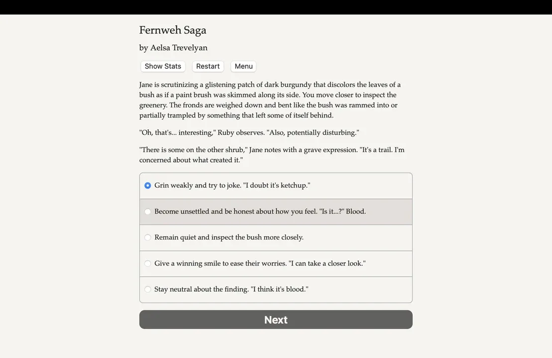 The Fernweh Saga: Book One screenshot 2