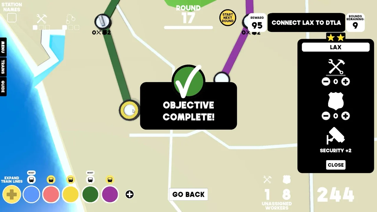 Metro Manager LA screenshot 2