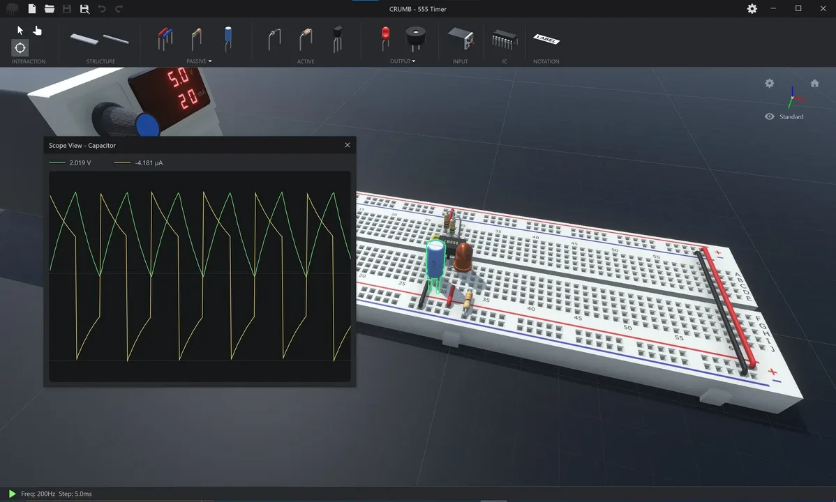 Crumb Circuit Simulator screenshot 2
