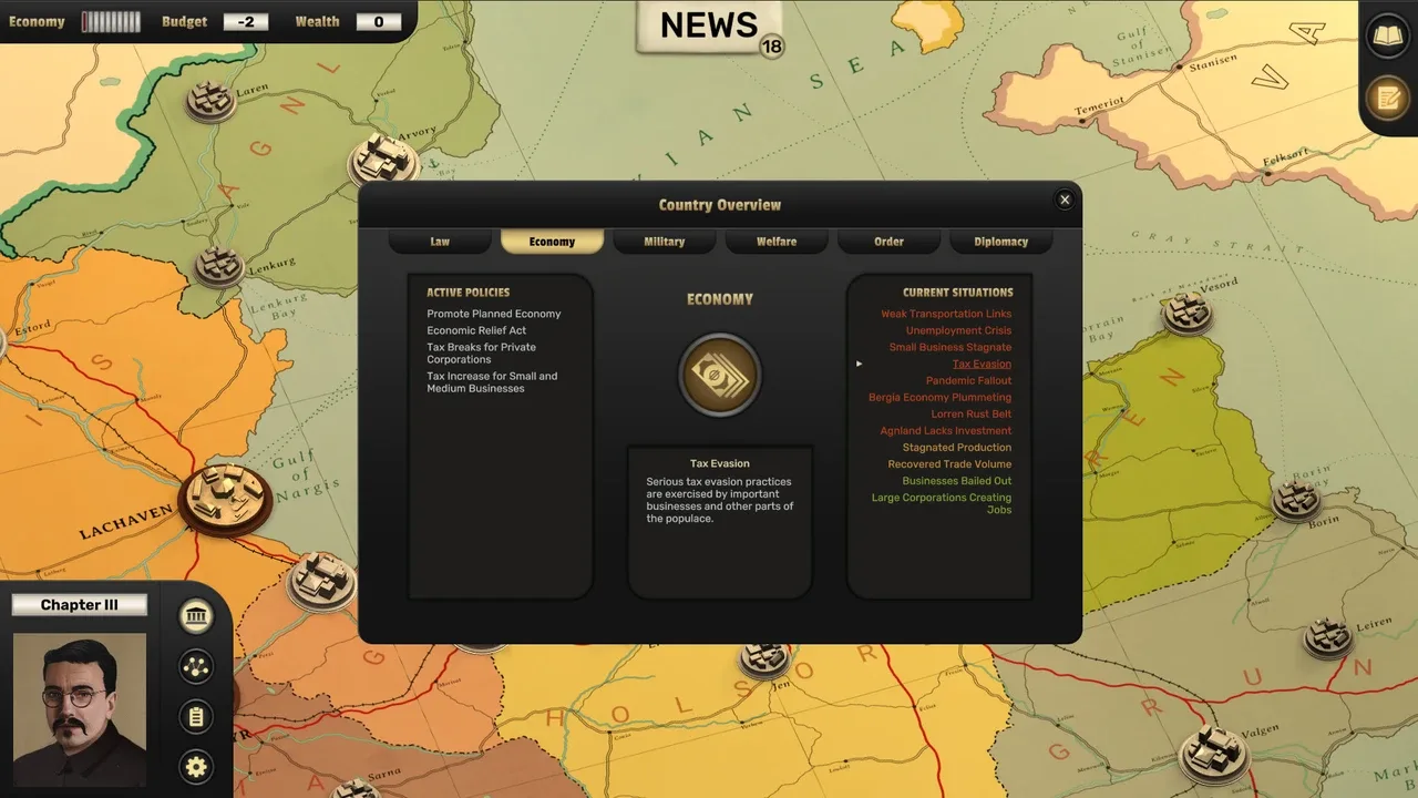 Suzerain screenshot 1
