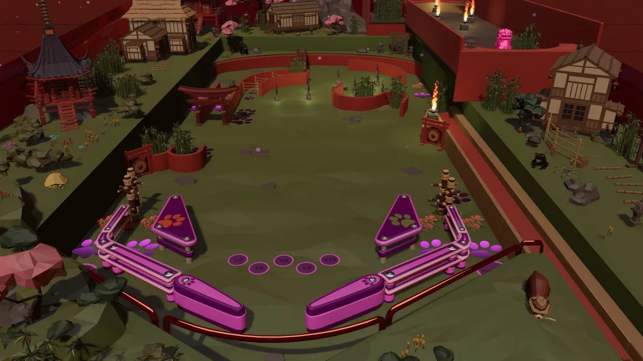 Roxy Raccoon's Pinball Panic: Joyous Japan