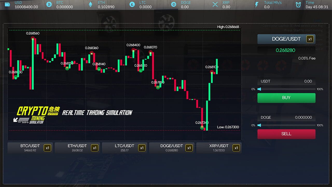 Crypto Mining Simulator: Ultimate Trading Strategy Tycoon Craft & Idle Game 3D screenshot