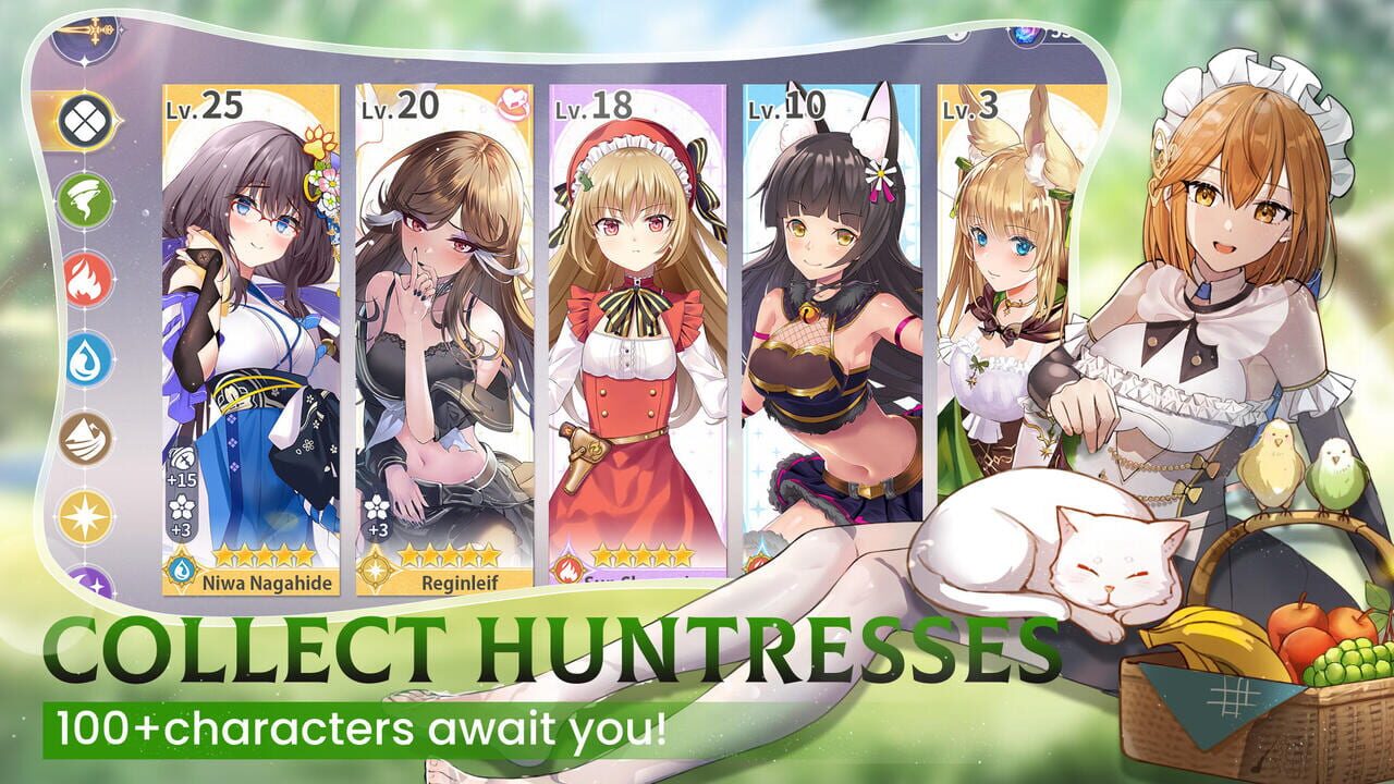 Idle Huntress: Adventure screenshot