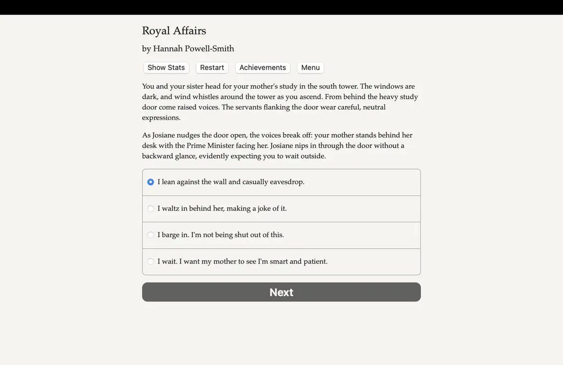 Royal Affairs screenshot 2