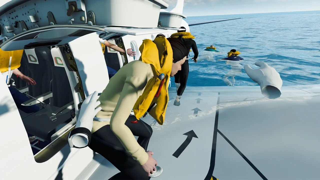 Airline Flight Attendant Simulator VR screenshot 2