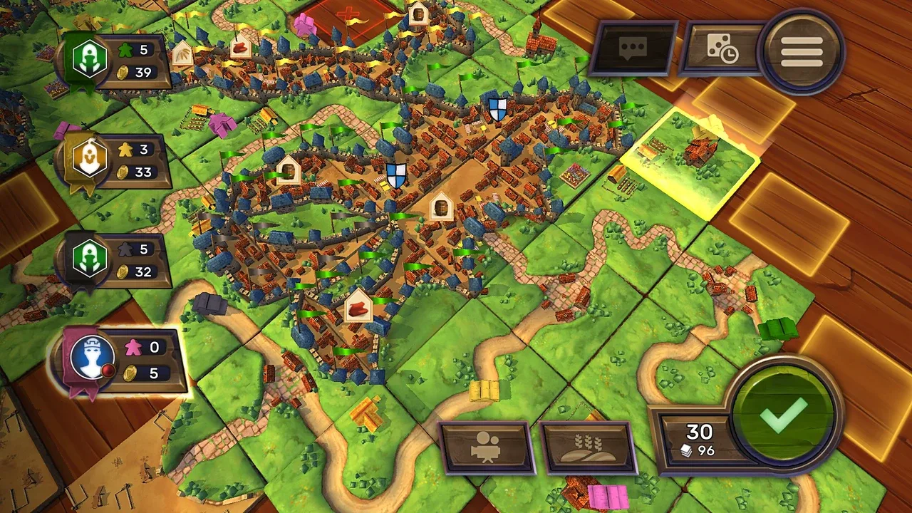 Carcassonne: The Official Board Game - Traders & Builders screenshot 2