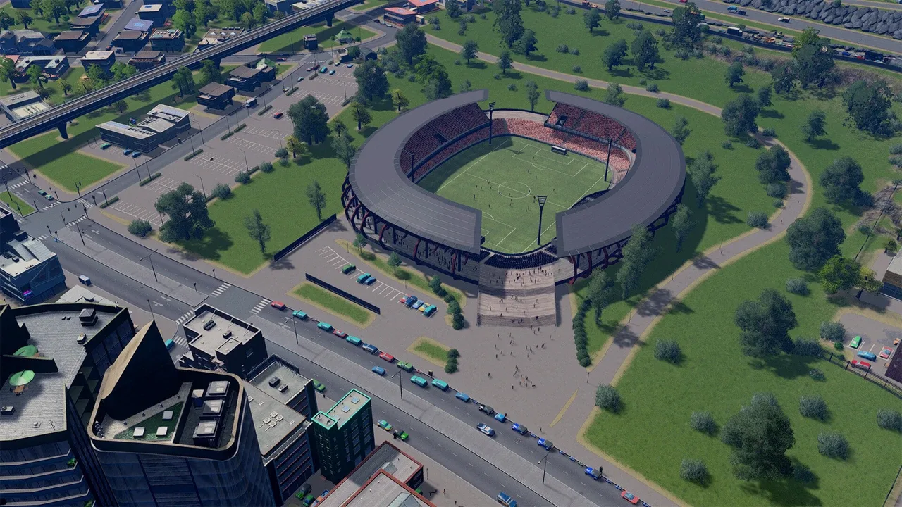 Cities: Skylines - Content Creator Pack: Sports Venues screenshot 2
