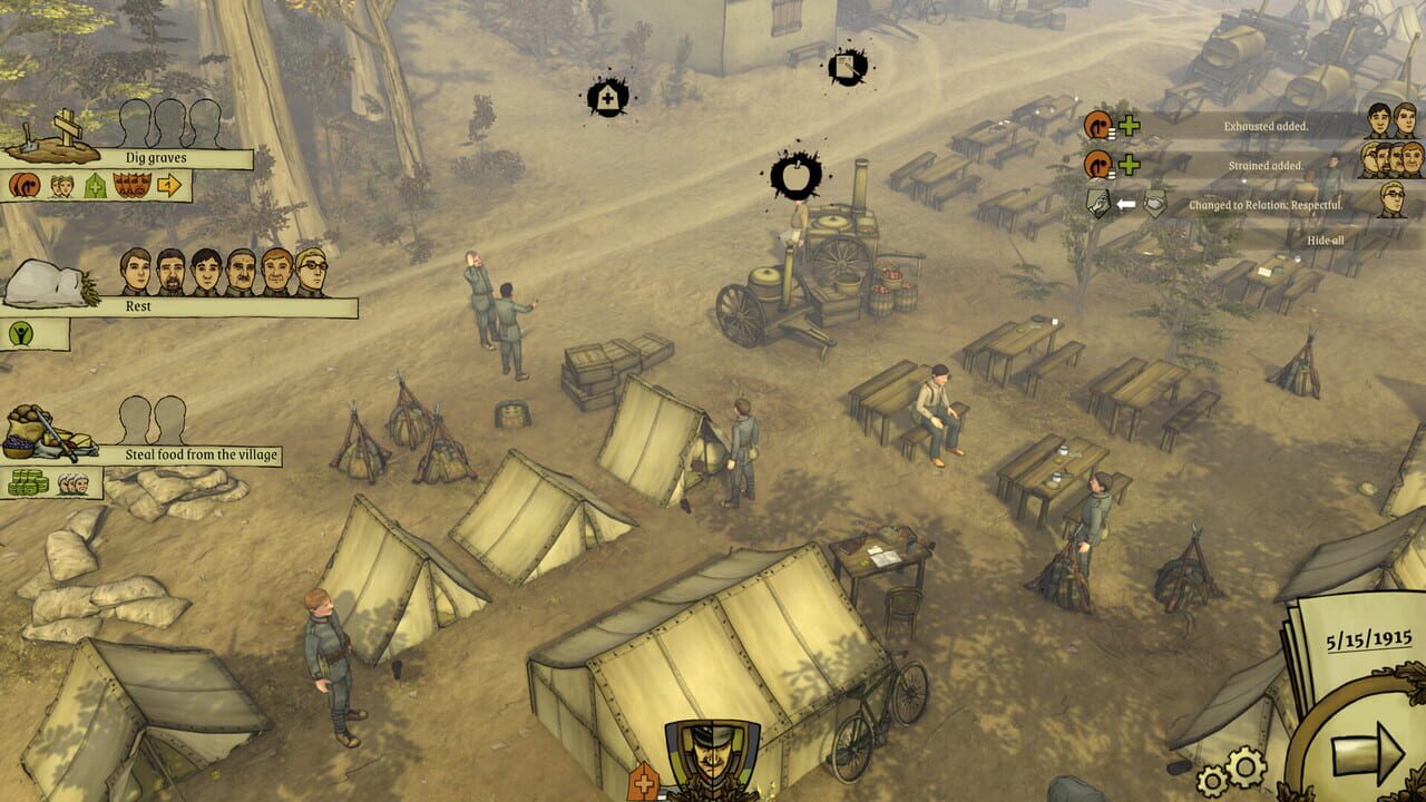 Capture de All Quiet in the Trenches