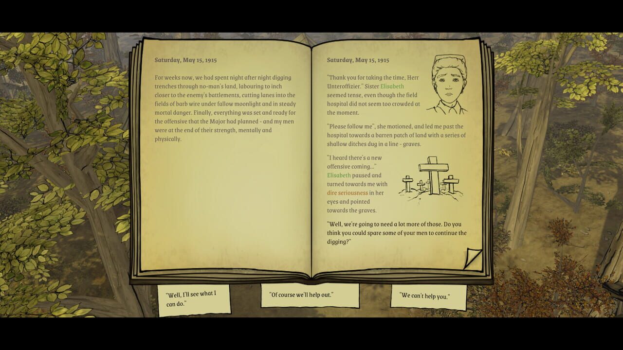 Capture de All Quiet in the Trenches