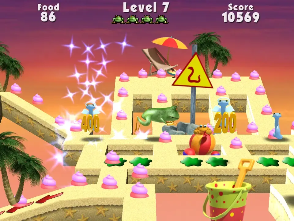 3D Frog Feast
