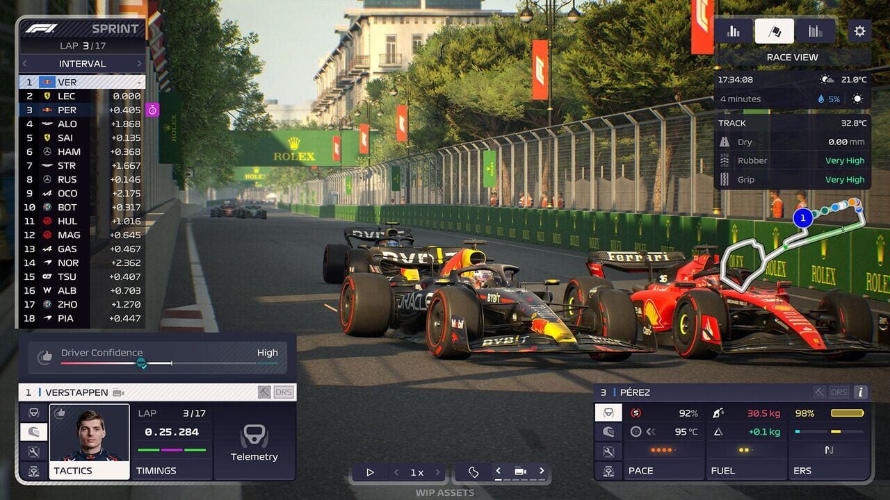 Capture de F1 Manager 2023