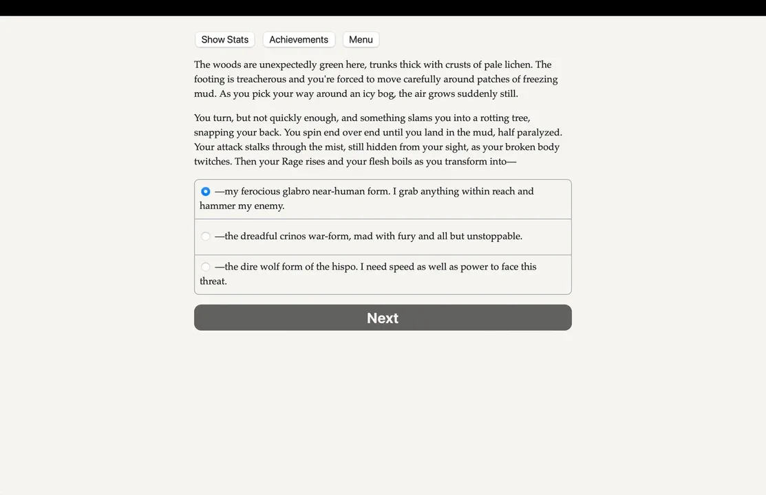 Werewolf: The Apocalypse - The Book of Hungry Names screenshot 2