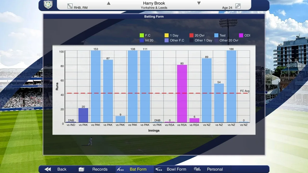 Cricket Captain 2023 screenshot 2