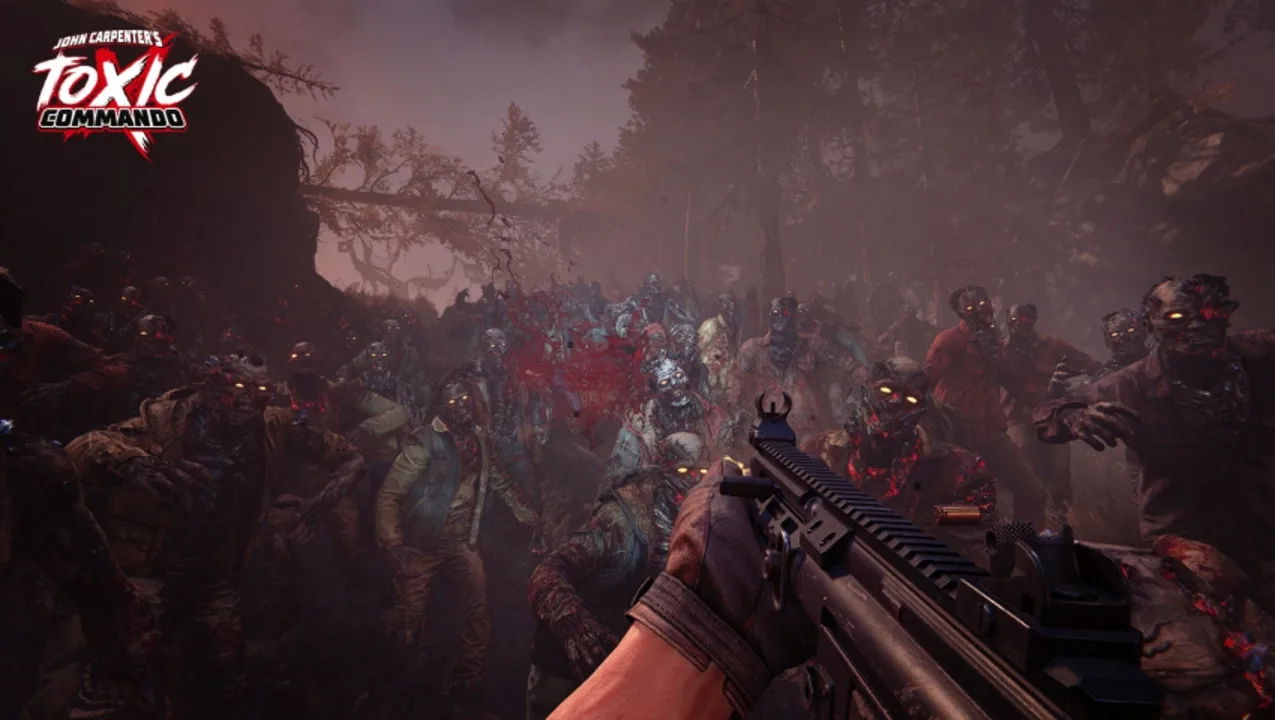 John Carpenter's Toxic Commando gameplay akce