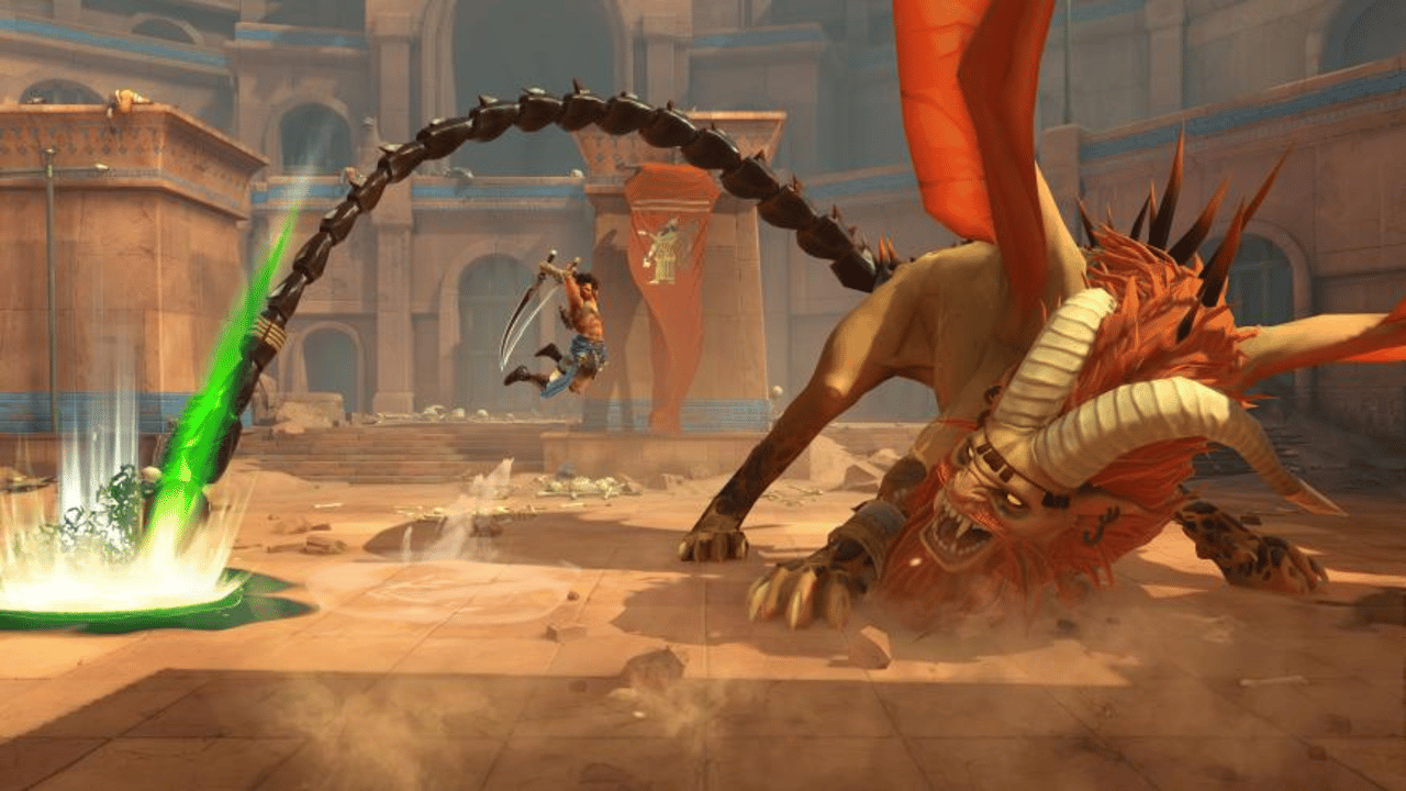 لقطة لعب: استكشاف وحركة جانبية في Prince of Persia: The Lost Crown