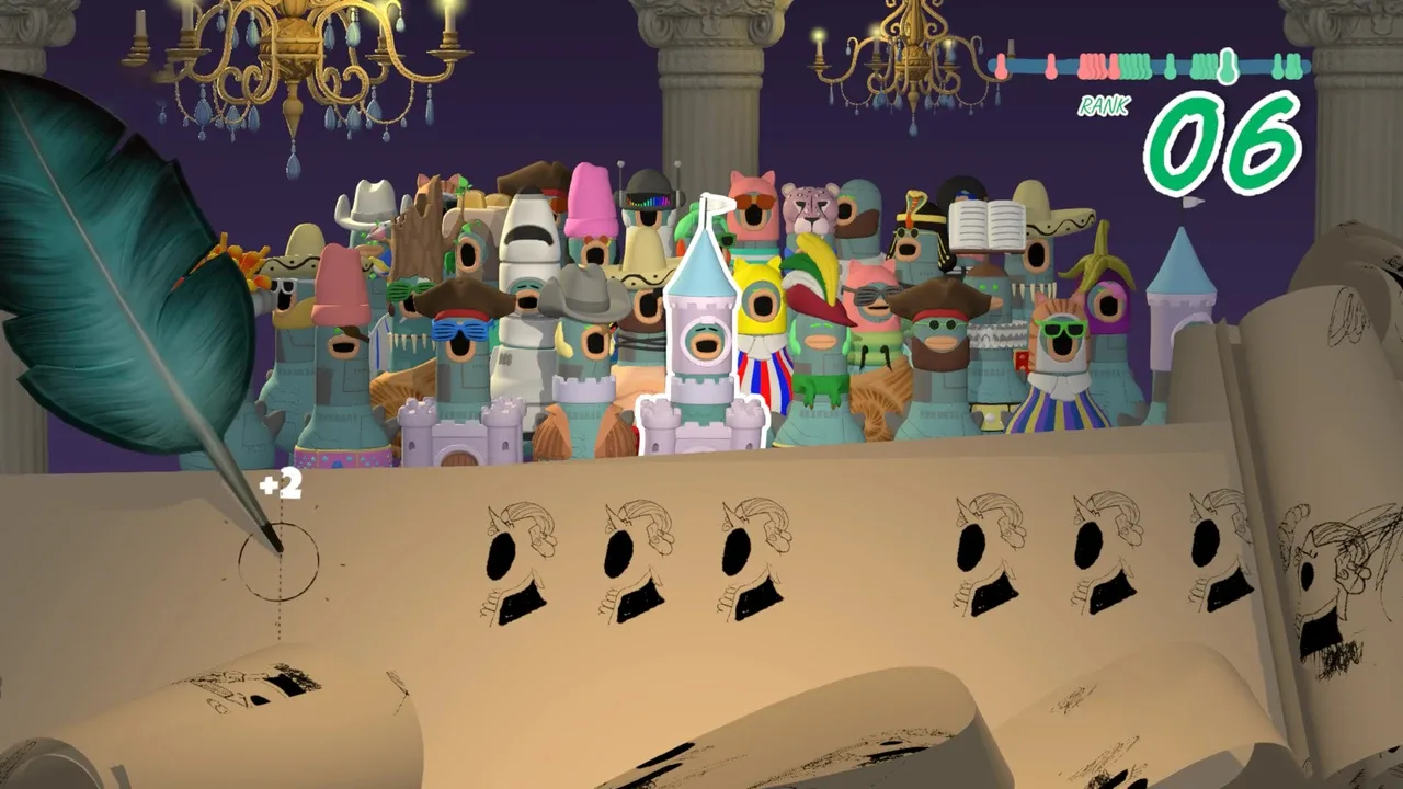 HeadBangers: Rhythm Royale screenshot 1