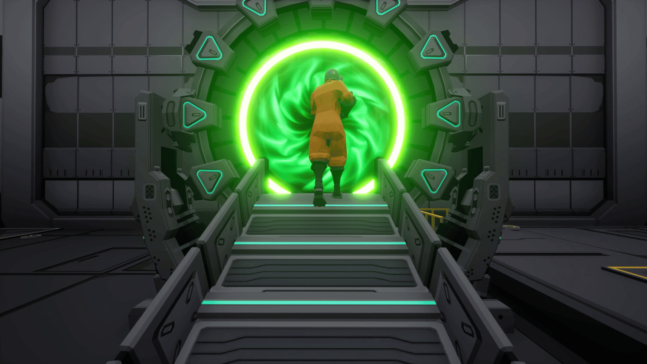 Green portal in Kill It With Fire 2 to check after completed objectives
