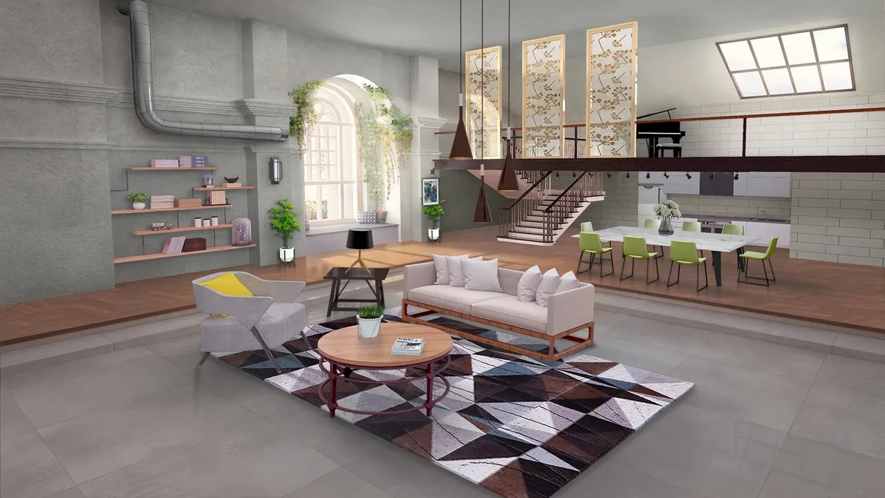 Home Designer Makeover Blast: Jason's Industrial Loft