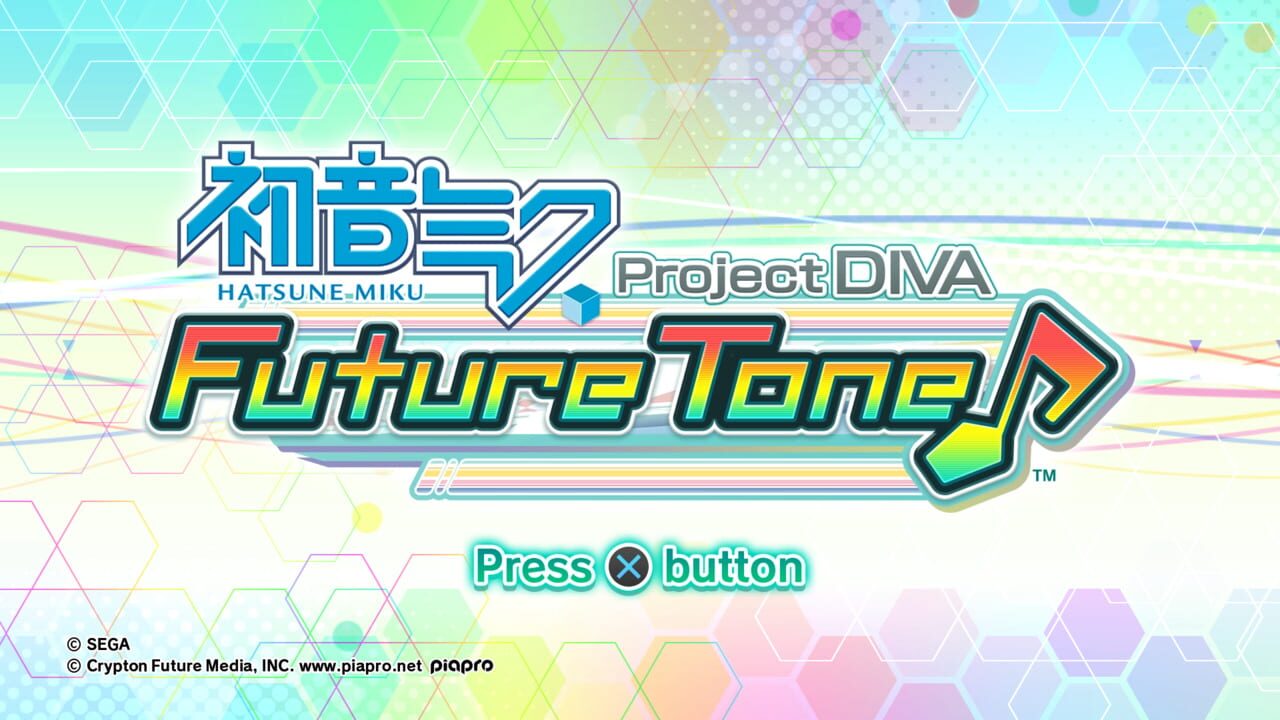 Hatsune Miku: Project Diva Future Tone screenshot