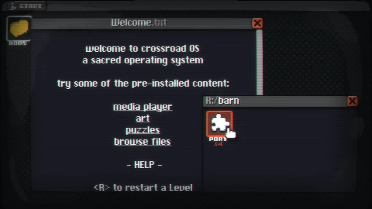 Crossroad OS screenshot 2