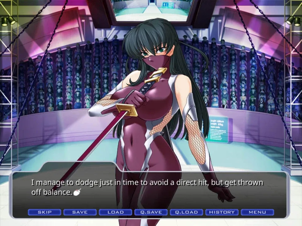 Taimanin Asagi screenshot 2