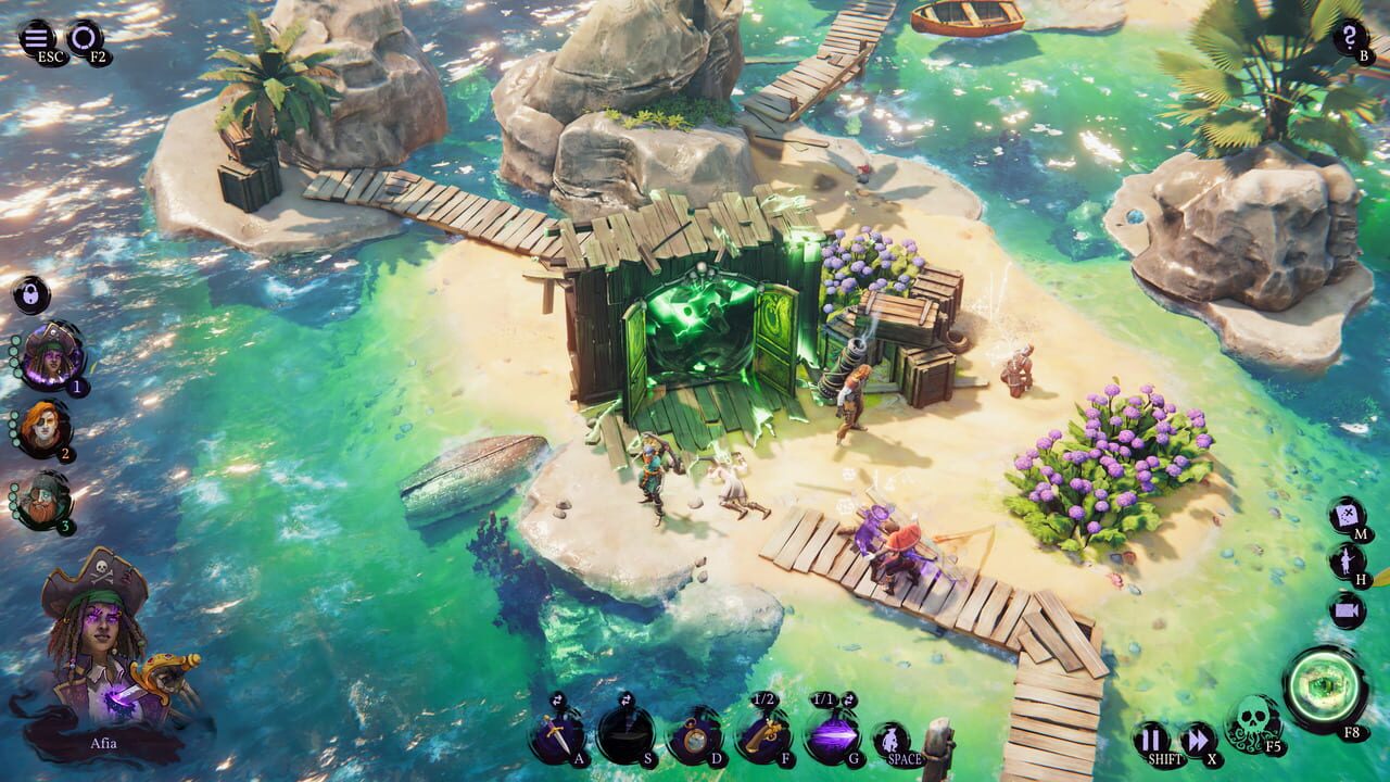 Capture de Shadow Gambit: The Cursed Crew