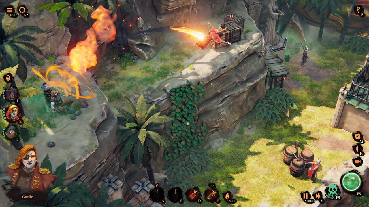 Capture de Shadow Gambit: The Cursed Crew