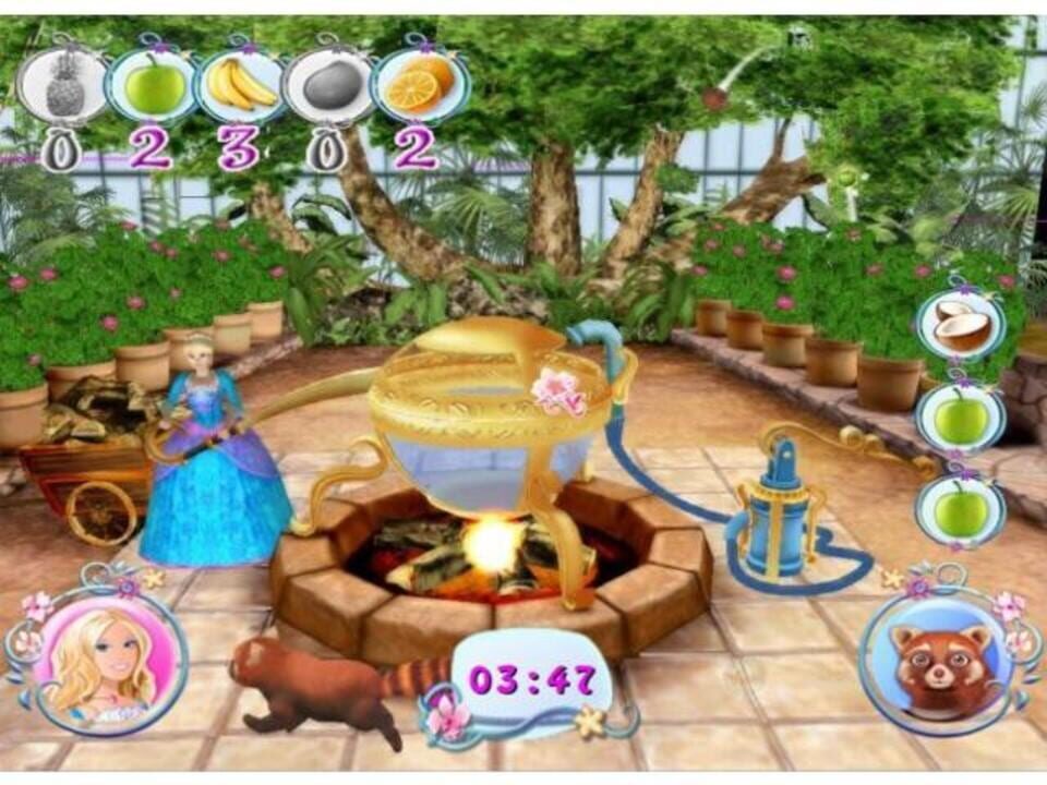 Barbie island 2025 princess wii game