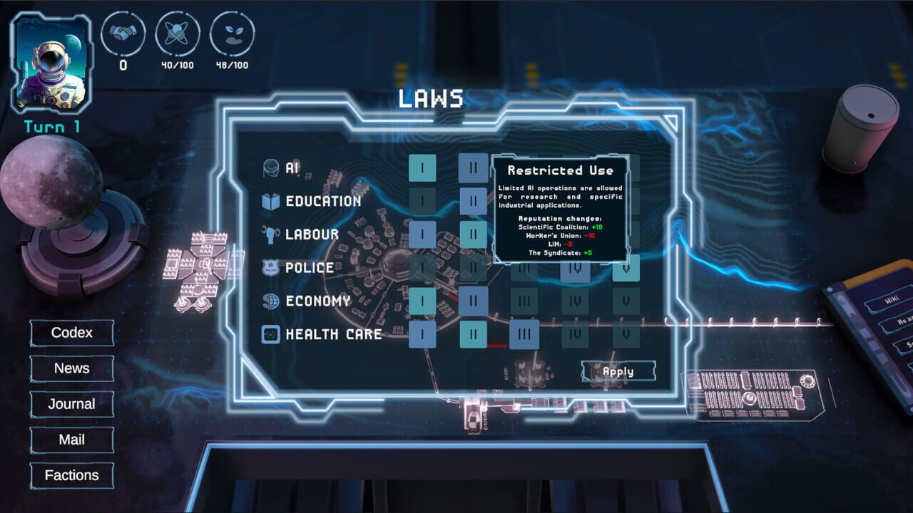 Lunar Ascendant screenshot