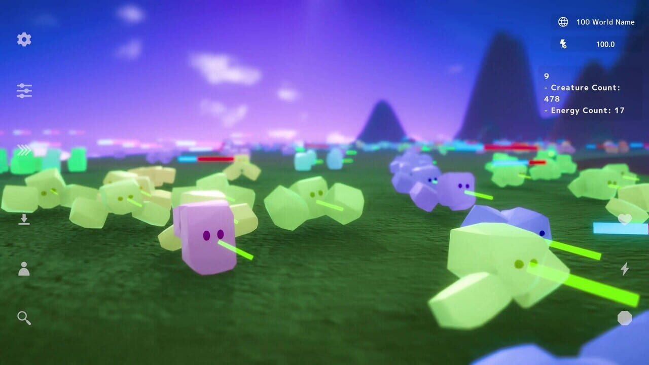 Anlife: Motion-Learning Life Evolution screenshot