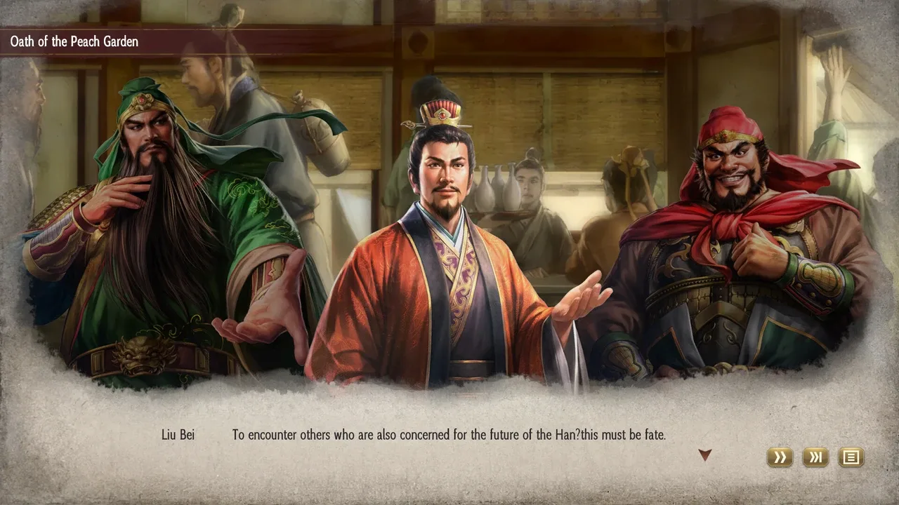 Diplomacie a postavy v Romance of the Three Kingdoms 8 Remake