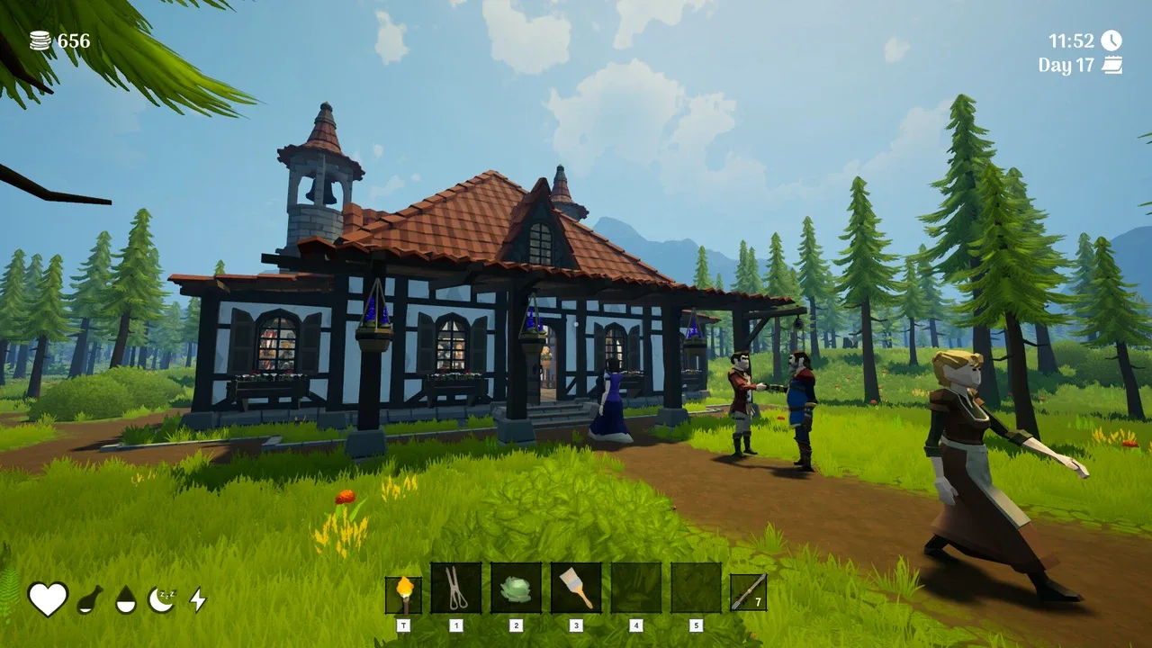Cozy Keep: Farm, Craft, Manage screenshot 1