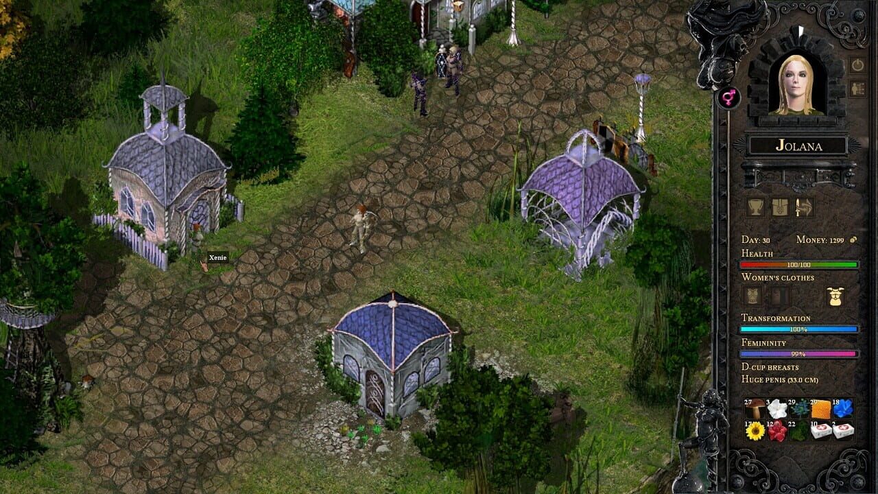 The Desire of the Amazons screenshot