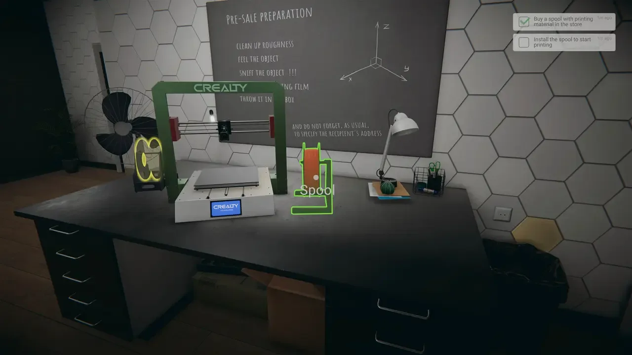 3D PrintMaster Simulator screenshot 1