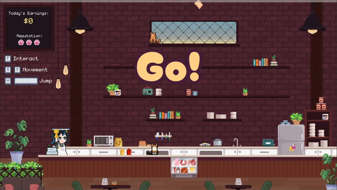 Supurr Cat Cafe: Sandwich Rush screenshot 2