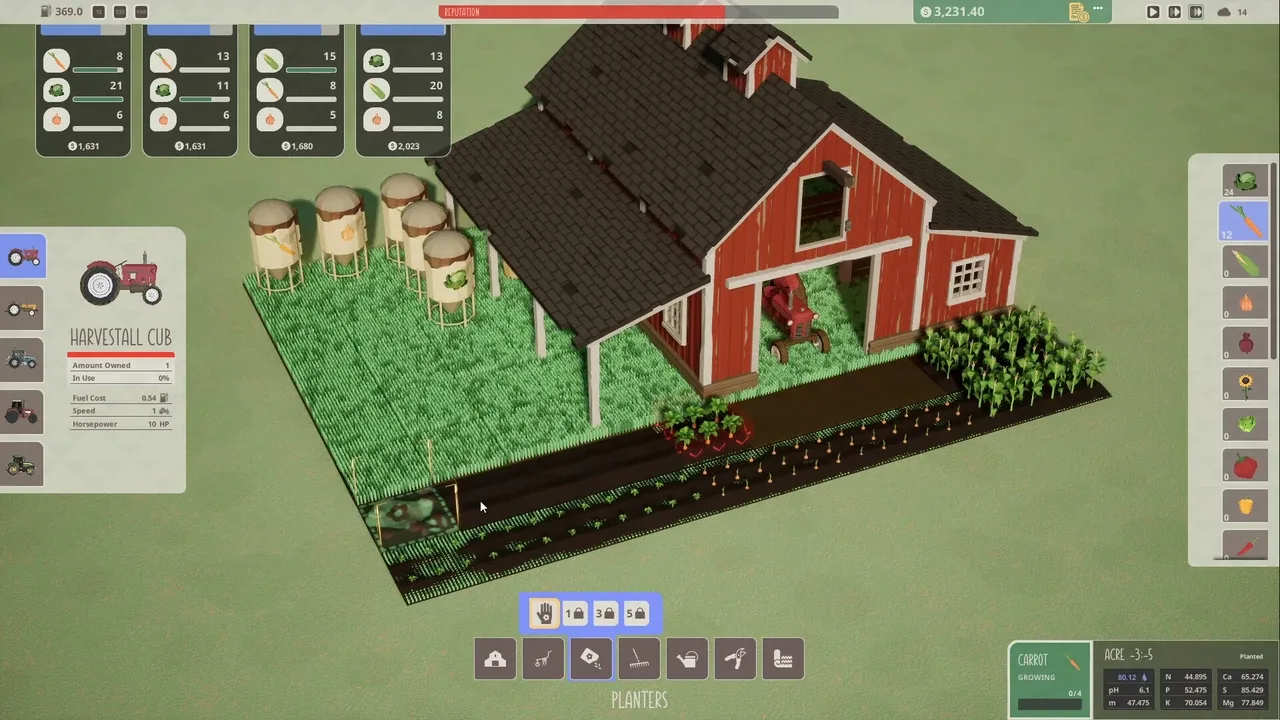 Acres screenshot 1
