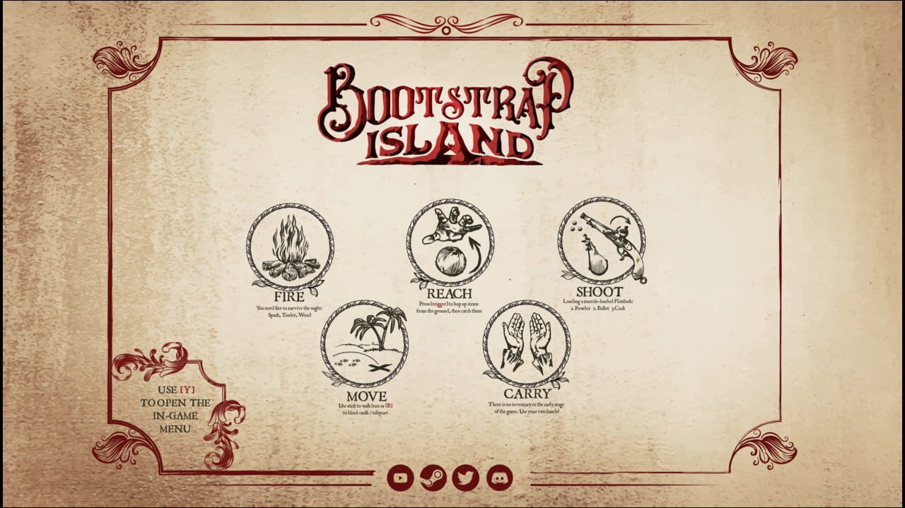 Bootstrap Island screenshot