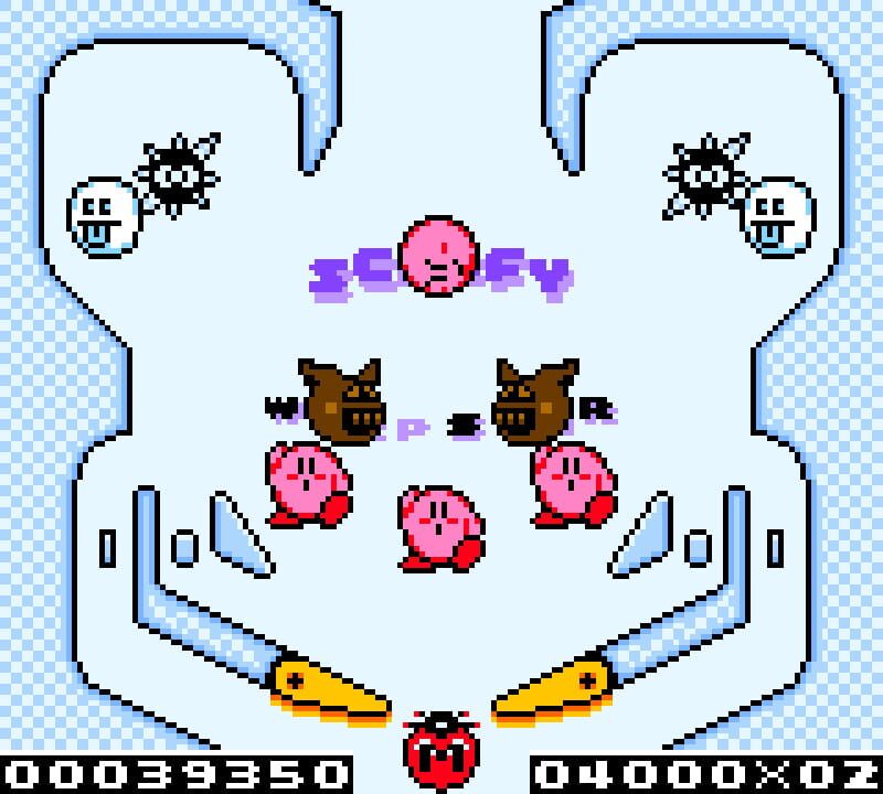 Kirby's Pinball Land