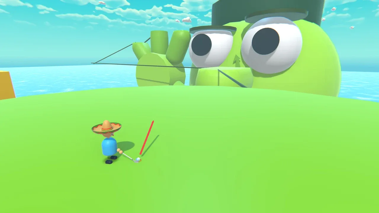 Multiplayer Platform Golf screenshot 2