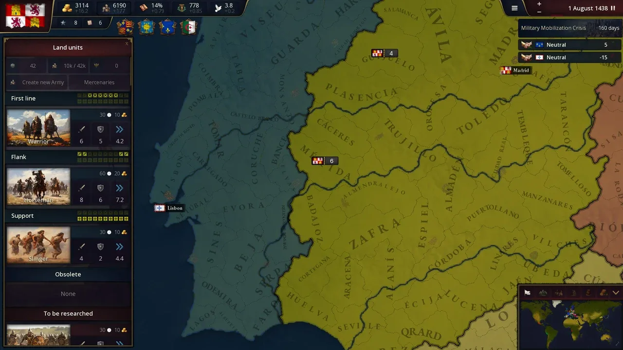 Age of History III screenshot 1
