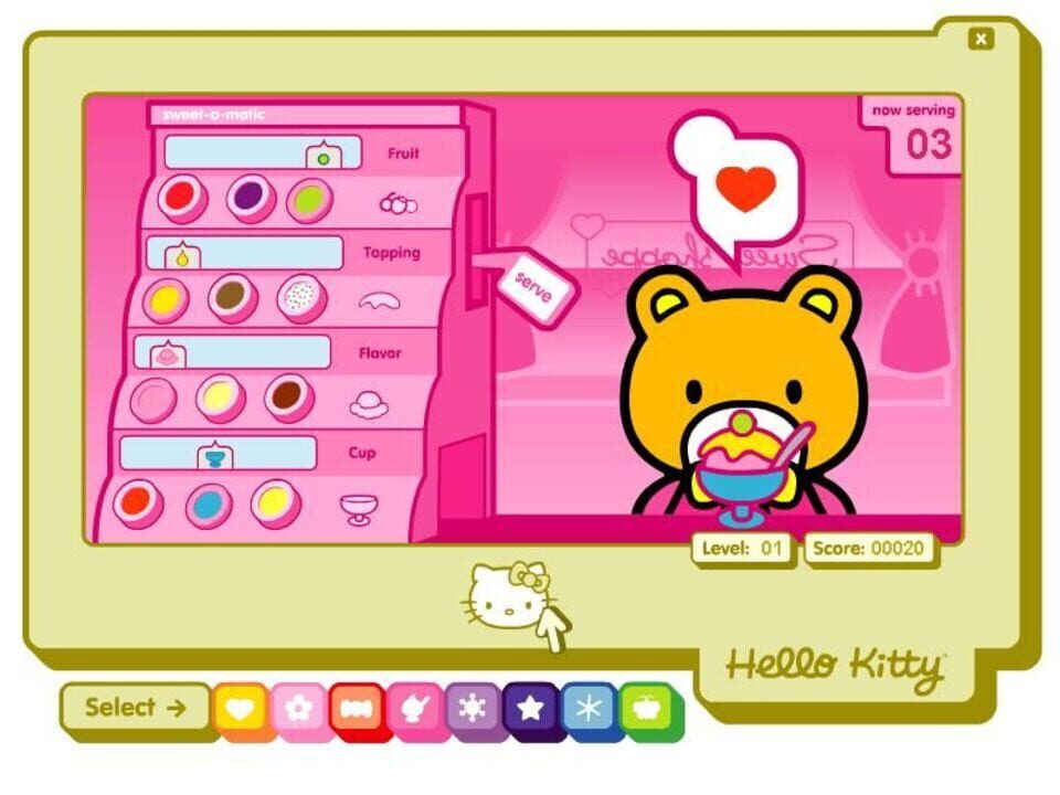 Nền tảng hỗ trợ Hello Kitty Cutie World