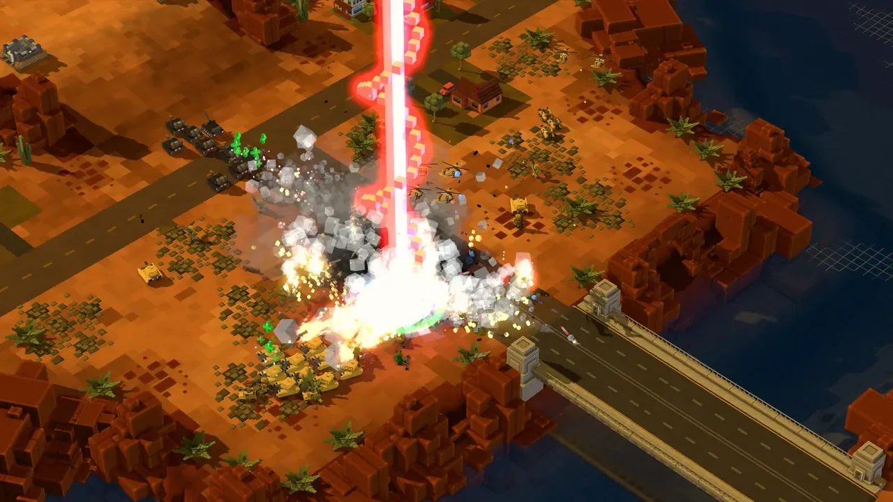 9-Bit Armies: A Bit Too Far screenshot 2