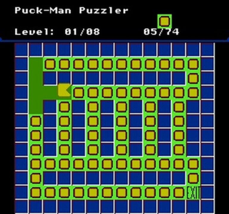 Gameplay de Puck-Man Puzzler