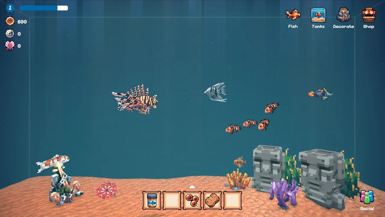 Tiny Aquarium: Social Fishkeeping screenshot 2
