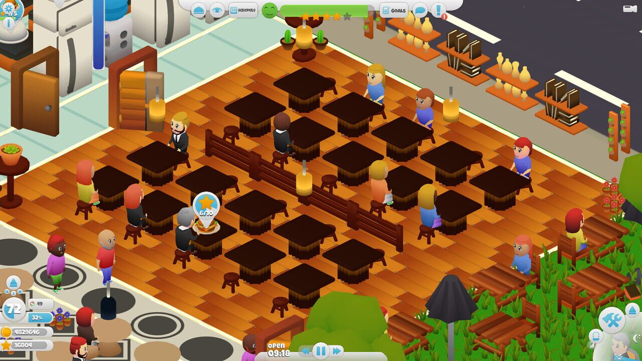 Gameplay de Mattami Restaurant & Cafe Tycoon