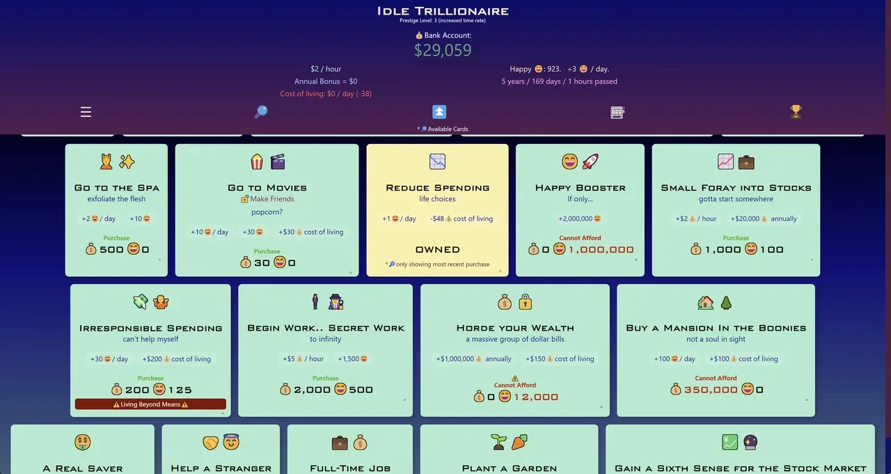 Idle Trillionaire screenshot 2