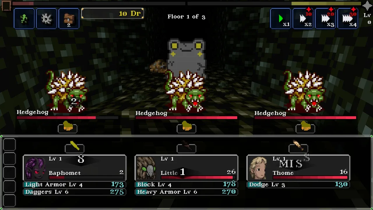 Legends of Dragaea: Idle Dungeons screenshot 1