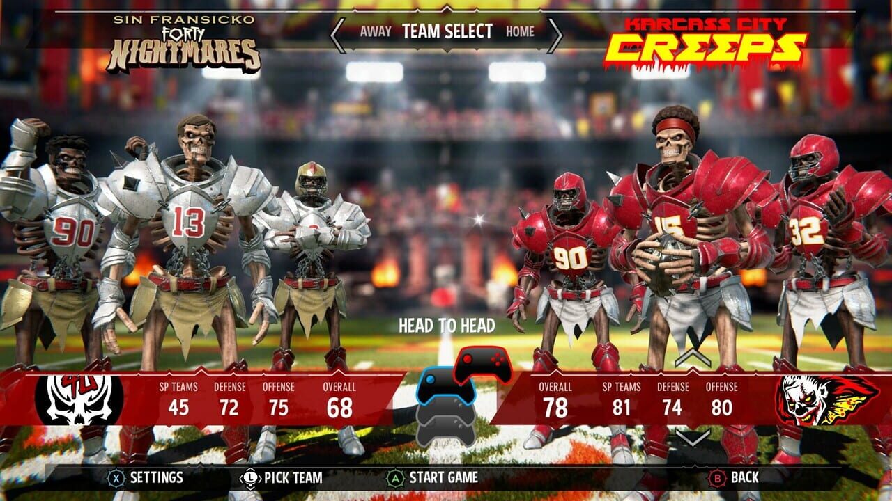 Mutant Football League 2 screenshot