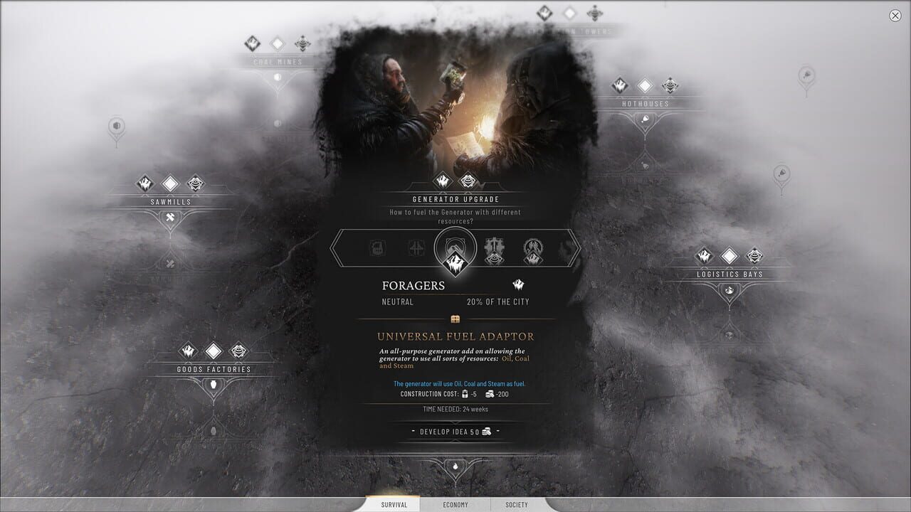 Capture de Frostpunk 2