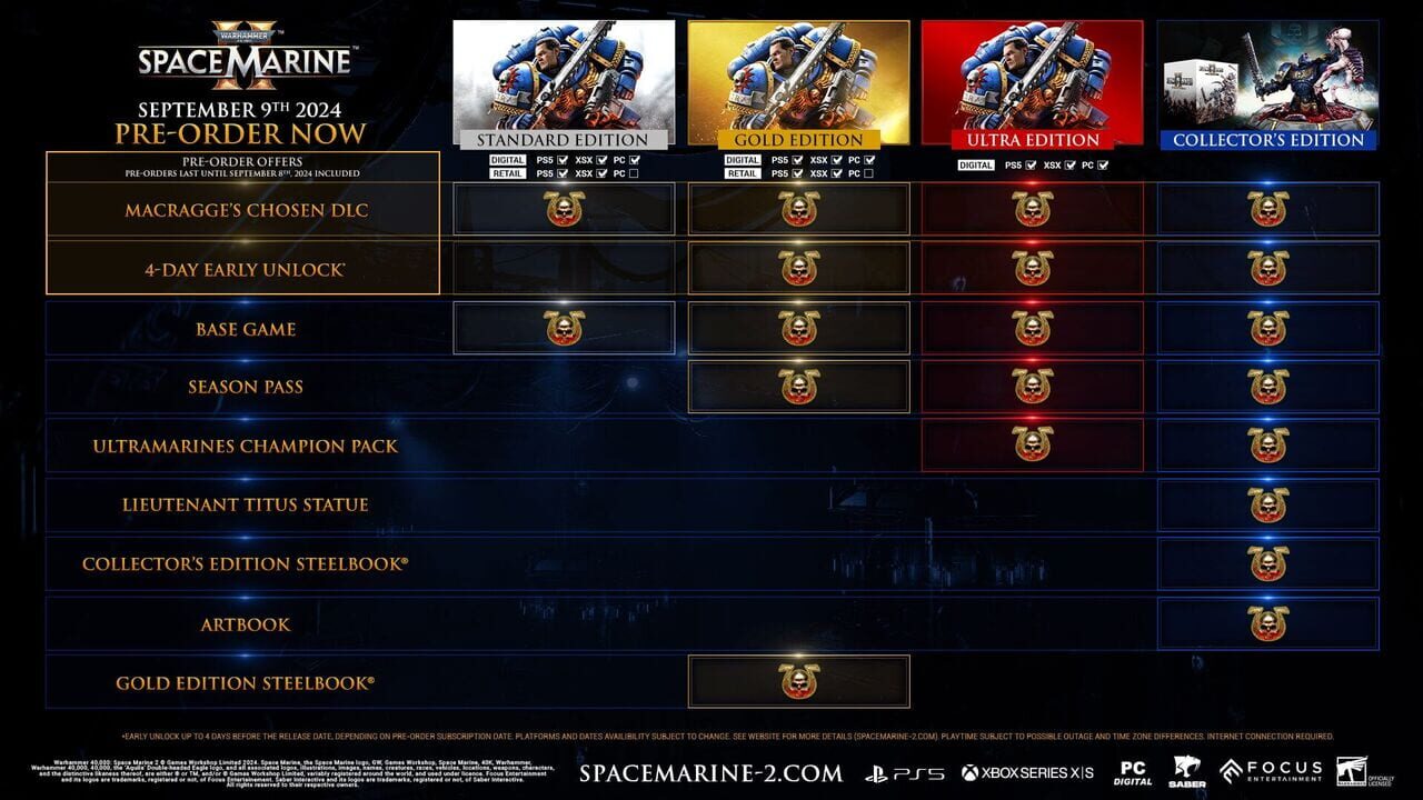 Capture de Warhammer 40,000: Space Marine II - Ultra Edition